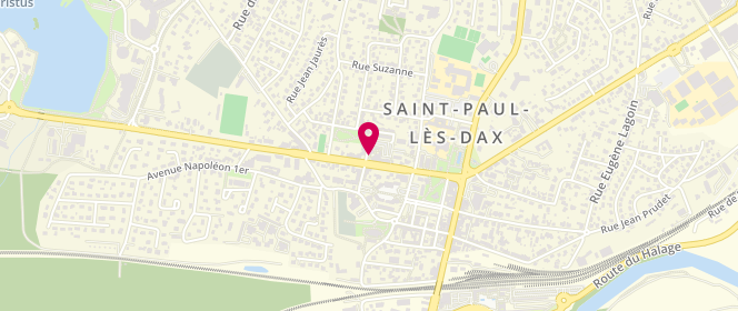 Plan de PROTHERY Danièle, 46 Rue Camille Claudel, 40990 Saint-Paul-lès-Dax