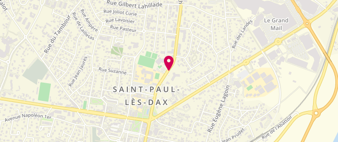 Plan de LAGRASSE Richard, 312 Avenue du Marechal Foch, 40990 Saint-Paul-lès-Dax