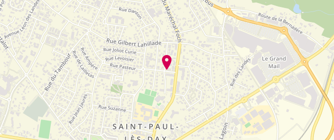 Plan de FAVRE Corinne, 72 Rue du 14 Juillet, 40990 Saint-Paul-lès-Dax
