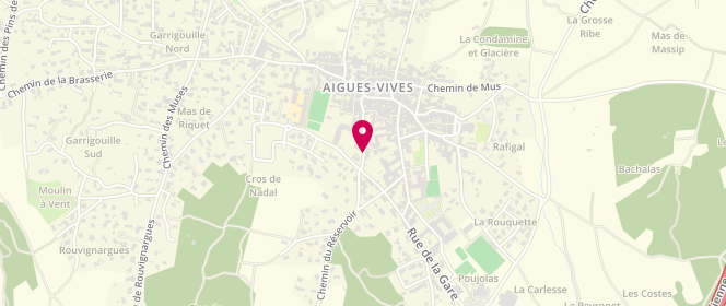 Plan de RIGAILL Pierre, 178 Rue du Docteur Paul Jordana, 30670 Aigues-Vives