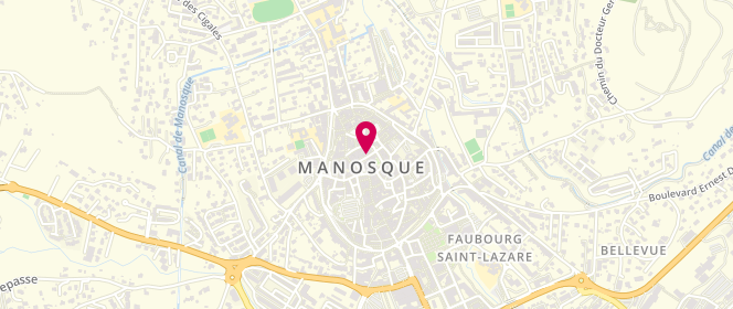 Plan de BURESI Marc, 1 Rue du Mont d'Or, 04100 Manosque