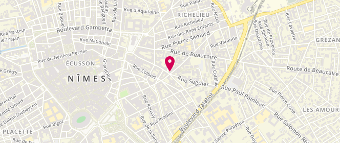 Plan de SALANON Laurent, 27 Ter Rue Notre Dame, 30000 Nîmes