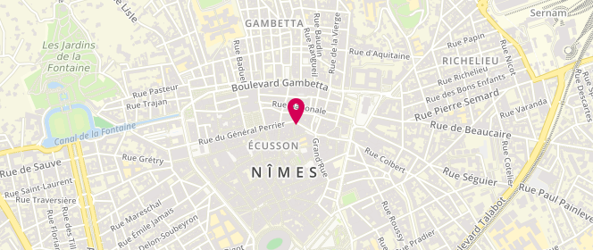 Plan de CHAMBERT Philippe, 3 Rue Cremieux, 30000 Nîmes