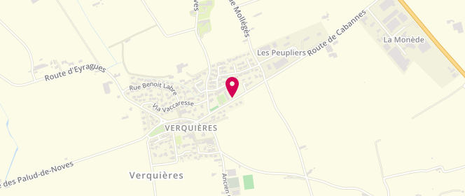 Plan de FRACHON Mélanie, 217 Route de Cabannes, 13670 Verquières