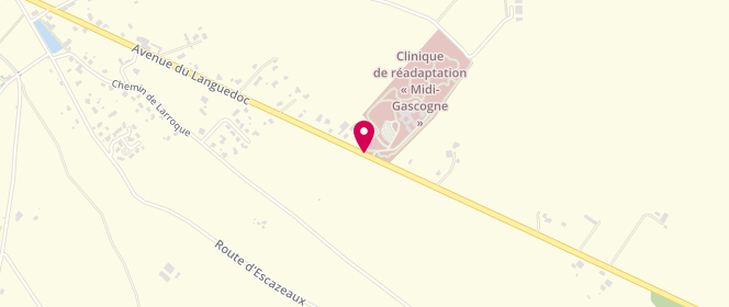Plan de BOLZONELLA Caroline, 1487 Avenue du Languedoc, 82500 Beaumont-de-Lomagne