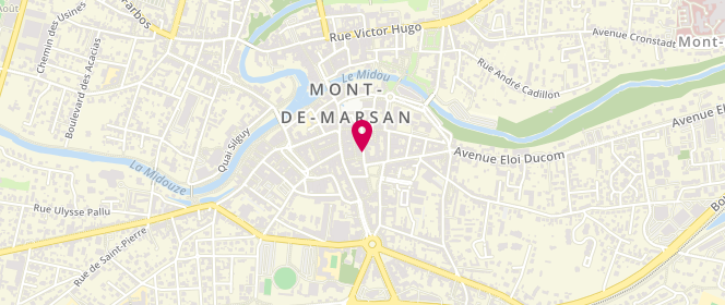 Plan de PIGRET Damien, 14 Rue du Iv Septembre, 40000 Mont-de-Marsan