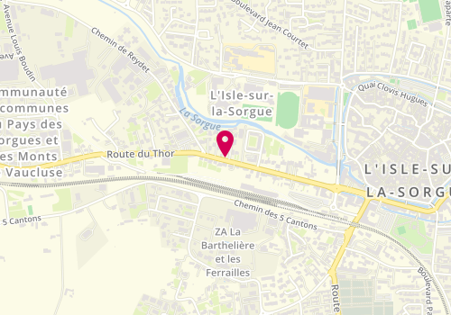 Plan de Gély Pierre, 414 Cours Emile Zola, 84800 L'Isle-sur-la-Sorgue