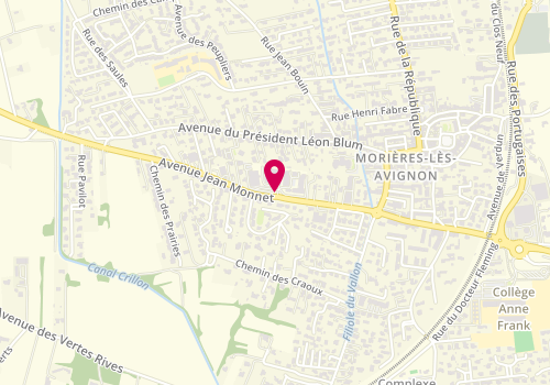 Plan de CAYUELA Romain, 328 Avenue Jean Monnet, 84310 Morières-lès-Avignon