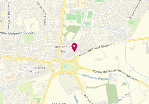 Plan de RIBEYRE Gaétane, 161 Rue Jean Gassier, 84130 Le Pontet