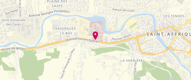 Plan de TOURNIER Clément, 88 Avenue Dr Lucien Galtier, 12402 Saint-Affrique