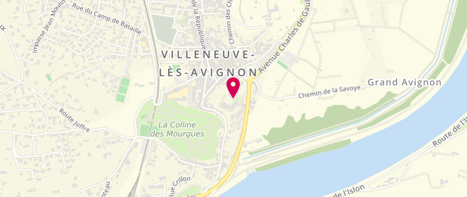 Plan de PUSO Carine, 16 Avenue Gabriel Péri, 30400 Villeneuve-lès-Avignon