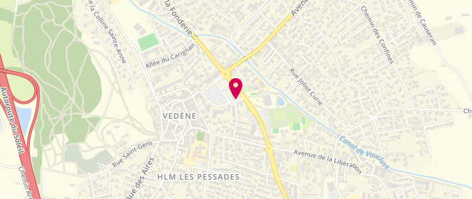 Plan de BONNET Pierre André, 209 Place du Petit Pont, 84270 Vedène