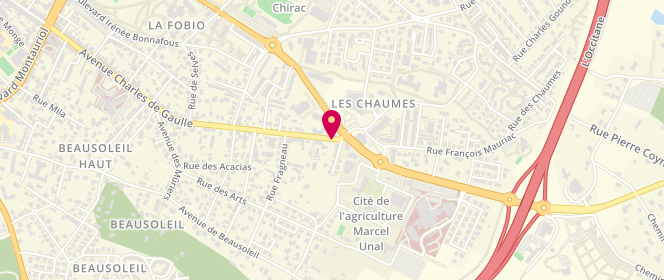 Plan de SOMODY LITOUX ELISABETH, 330 Avenue Charles de Gaulle, 82000 Montauban