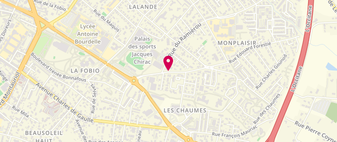 Plan de THALMANN Marie-Dominique, 551 Rue Edouard Forestie, 82000 Montauban