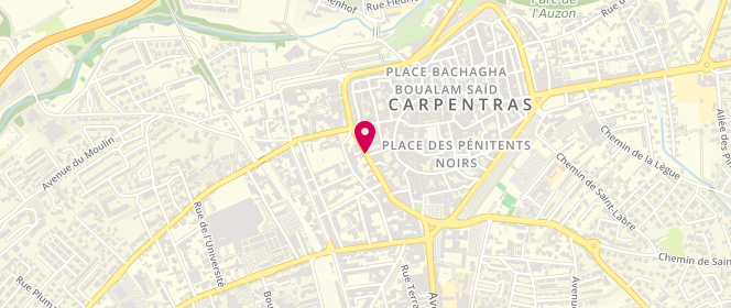 Plan de HOFMANN Bernard, 179 Boulevard Albin Durand, 84200 Carpentras