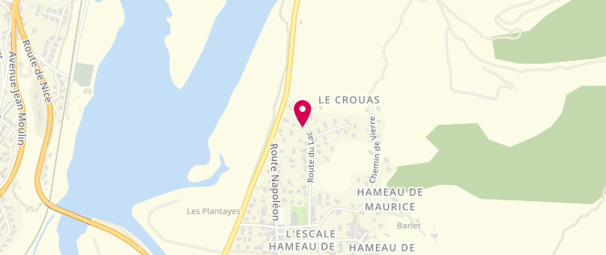 Plan de FALIGAND Didier, Route du Lac, 04160 L'Escale