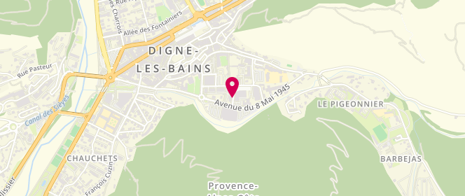 Plan de LAXENAIRE Gérard, Rue du Trelus, 04000 Digne-les-Bains