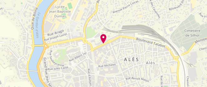 Plan de HOURS Alain, 9 Avenue du General de Gaulle, 30100 Alès