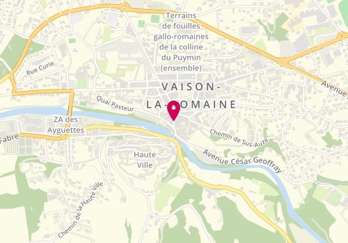 Plan de UNAL Clément, 18 Grande Rue, 84110 Vaison-la-Romaine