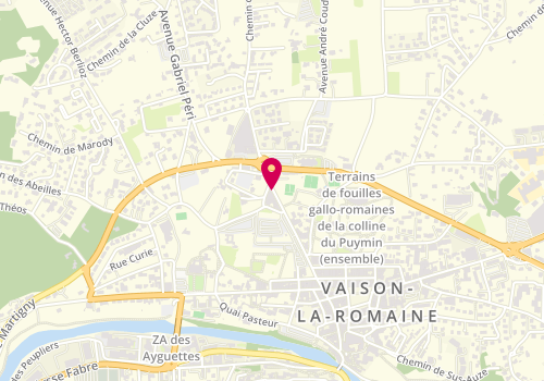 Plan de LEROY Didier, 17 Avenue du General de Gaulle, 84110 Vaison-la-Romaine