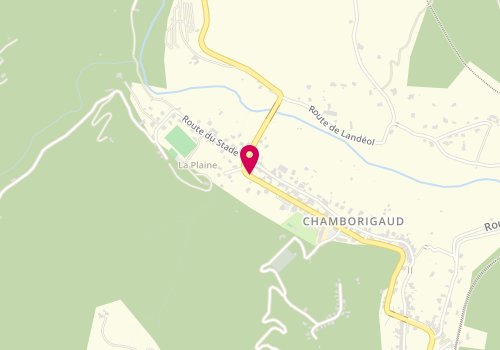 Plan de LEROY Philippe, 46 Route de Villefort, 30530 Chamborigaud