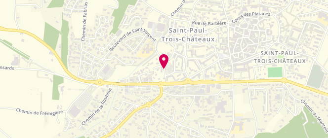 Plan de MARTIN Denis, 4 Rue de Clastres, 26130 Saint-Paul-Trois-Châteaux