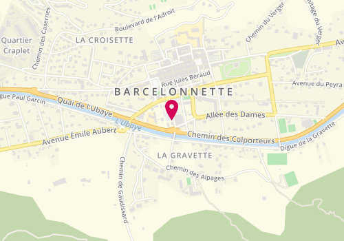 Plan de THIEFINE Laurent, 4 Rue du Docteur Pierre Groues, 04400 Barcelonnette