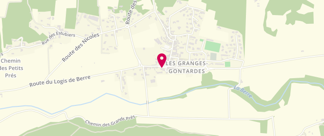 Plan de FABRE Sylvie, Place du Palmier, 26290 Les Granges-Gontardes