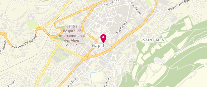 Plan de FILIPPI Simon, 6 Rue de Valserres, 05000 Gap