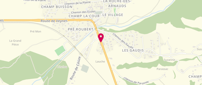 Plan de EMERY Alain, 115 Route de Gap, 05400 La Roche-des-Arnauds