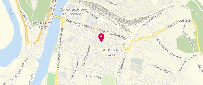 Plan de SOLIGNAC Philippe, 5 Rue Sadi Carnot, 12700 Capdenac-Gare