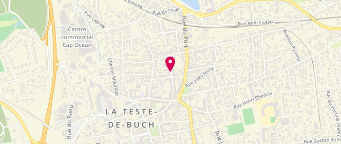 Plan de GALLIE Mathieu, 1 Rue du Maréchal Joffre, 33260 La Teste-de-Buch