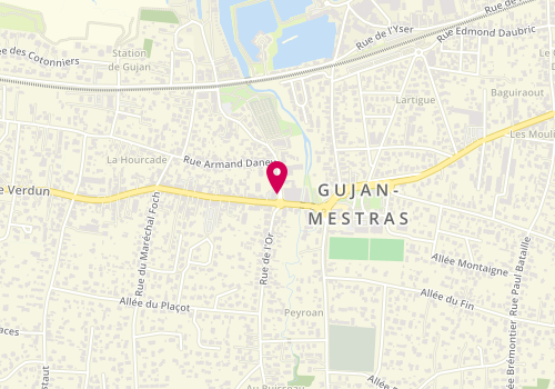 Plan de SCELLES Véronique, 3 Avenue de l'Église, 33470 Gujan-Mestras