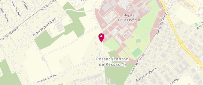 Plan de LÉOBON Bertrand, Avenue de Magellan, 33604 Pessac