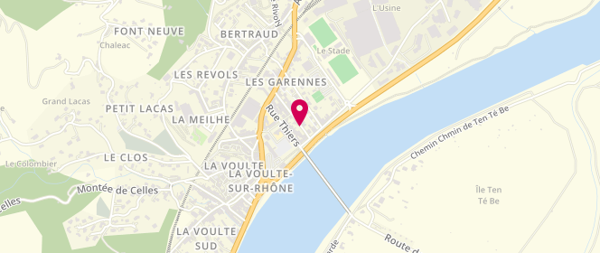 Plan de BOROT Laurent, 15 Rue Pierre Semard, 07800 La Voulte-sur-Rhône