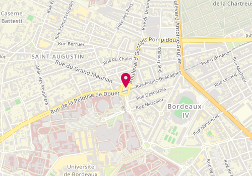 Plan de GIRARD Naïs, Place Amelie Raba Leon, 33076 Bordeaux
