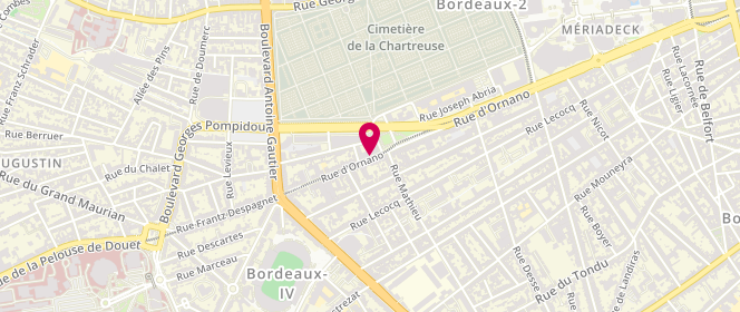 Plan de BARDY Jean Christophe, 231 Rue d'Ornano, 33000 Bordeaux