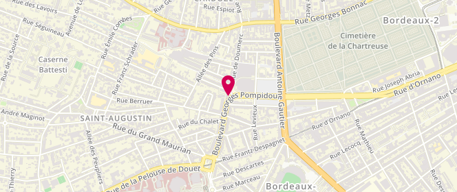 Plan de COMTET Marjorie, 49 Boulevard Georges Pompidou, 33000 Bordeaux