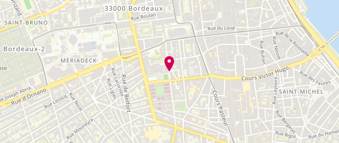 Plan de SOUBIE-NINET Eric, 40 Rue Marechal Joffre, 33000 Bordeaux