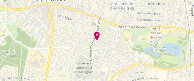 Plan de PLISSON Guillaume, 15 Square des Jacinthes, 33700 Mérignac