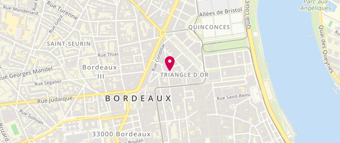 Plan de JULIEN Bernadette, 4 Place des Grands Hommes, 33000 Bordeaux