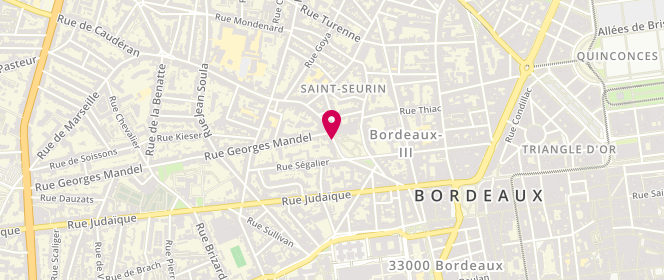 Plan de BASTOS-TRUONG Valérie, 67 Place des Martyrs de la Résistance, 33000 Bordeaux