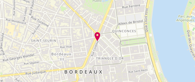 Plan de SI Mohammed Warda, 73 Rue Condillac, 33000 Bordeaux