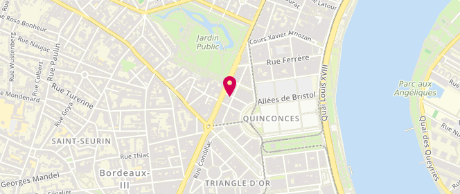 Plan de KUBICA Emeline, 14 Rue Blanc Dutrouilh, 33000 Bordeaux