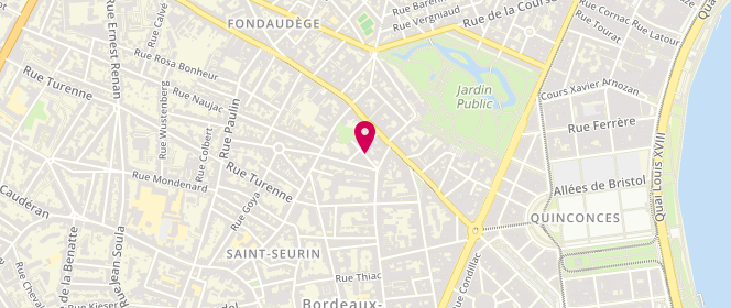 Plan de LAVOCAT Romain, 9 Rue du Colisée, 33000 Bordeaux