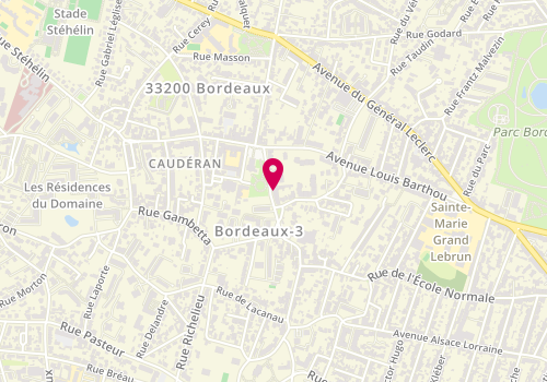 Plan de BONNEFONT Christophe, 14 Rue de l'Eglise, 33200 Bordeaux