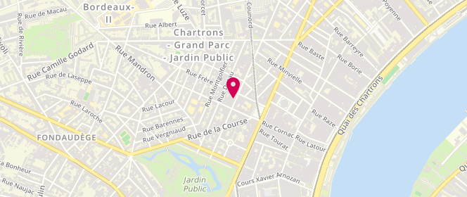 Plan de GALLOT Cécile, 55 Rue du Jardin Public, 33000 Bordeaux