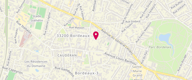 Plan de CHEMIN Philippe, 41 Avenue Saint Amand, 33200 Bordeaux