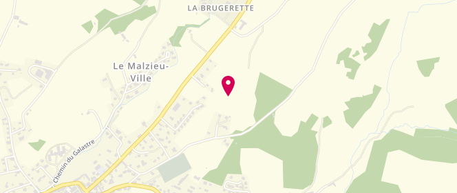 Plan de CAMILLERI Daniel, Route de Saugues, 48140 Le Malzieu-Ville