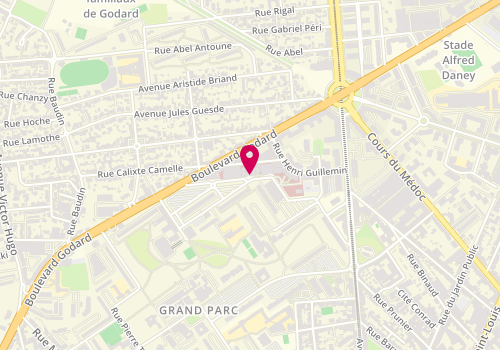 Plan de DANNEPOND Antoine, 33 Rue du Docteur Finlay, 33077 Bordeaux